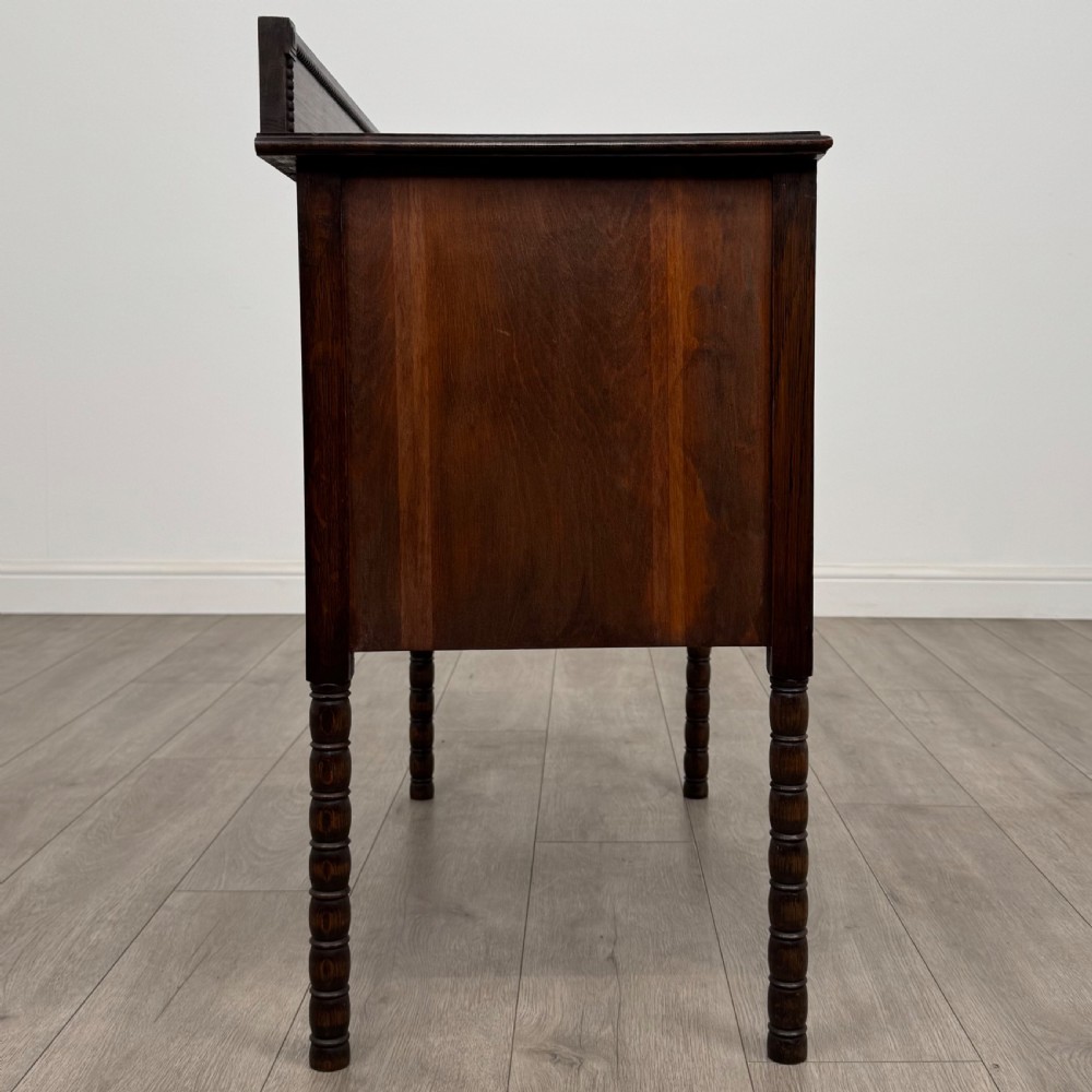 Antique 20th Century Bobbin Turned Chest Of Drawers In Oak  View VII
