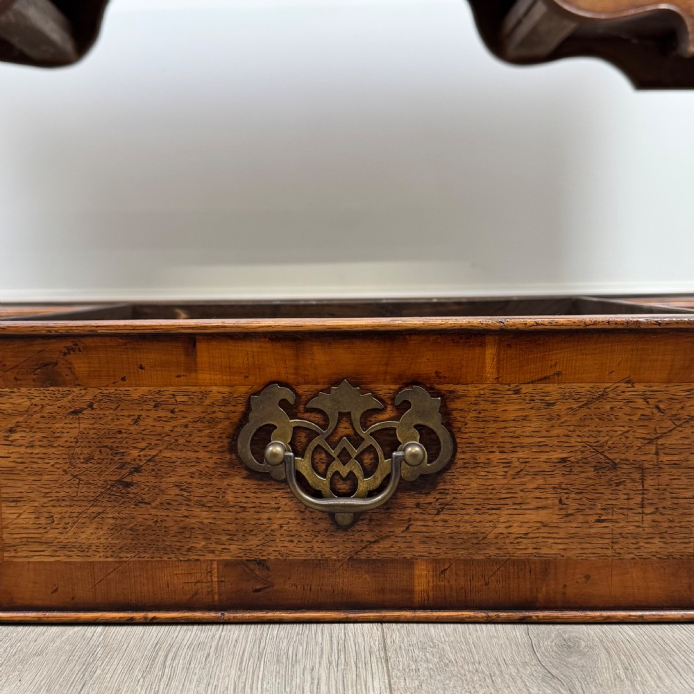  Antique 20th Century Fine Quality Small Oak Dresser Base View XI