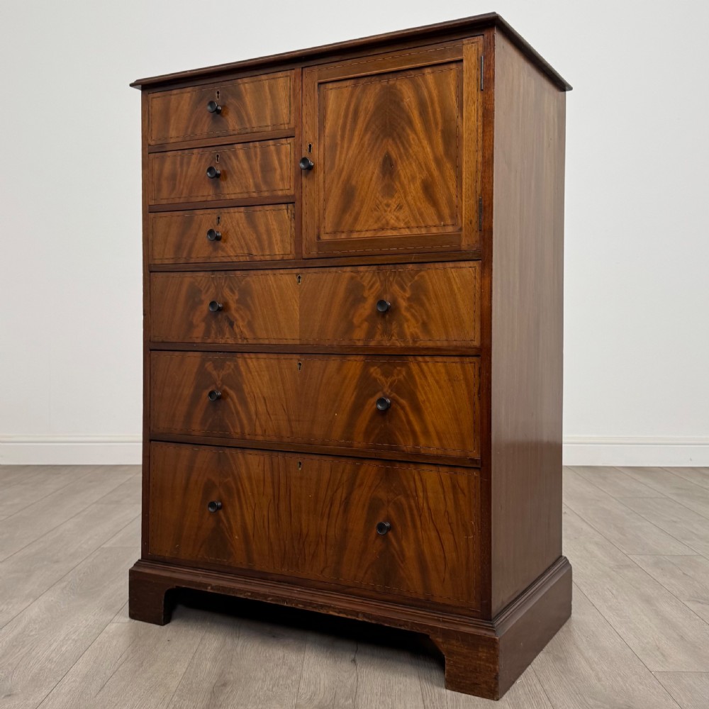 Antique 20th Century Chest Of Drawers In Mahogany  View III