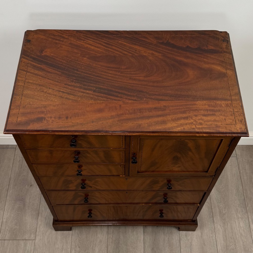 Antique 20th Century Chest Of Drawers In Mahogany  View X