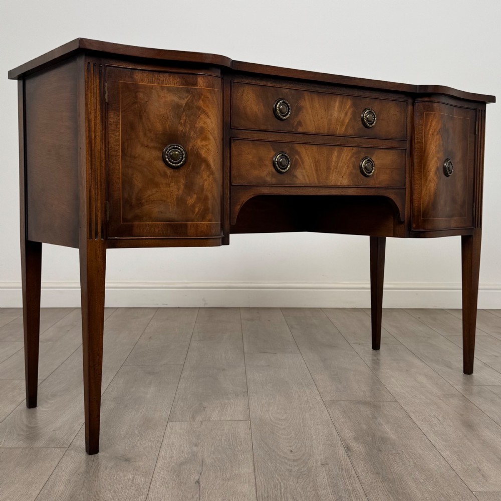 Antique 20th Century Good Quality Sideboard In Mahogany  View IX