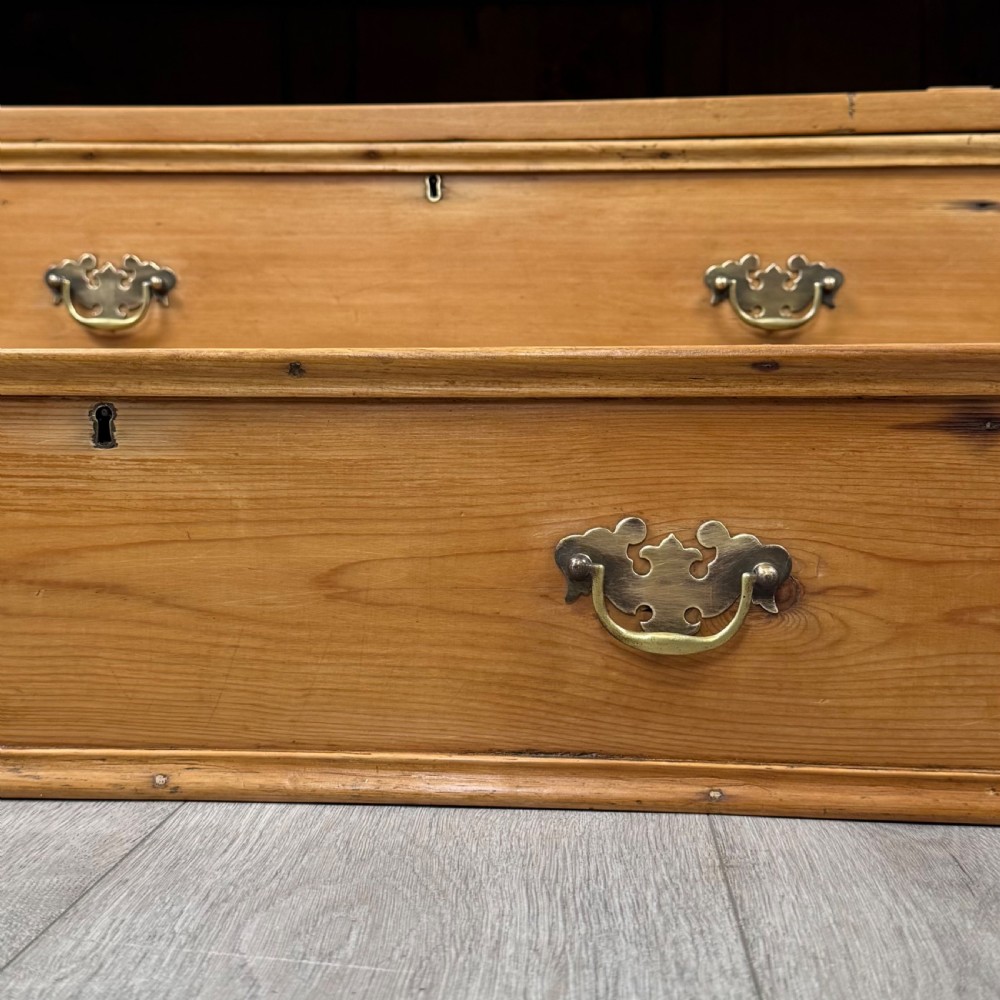  Antique 19th Century Rustic Pine Chest Of Drawers View XV