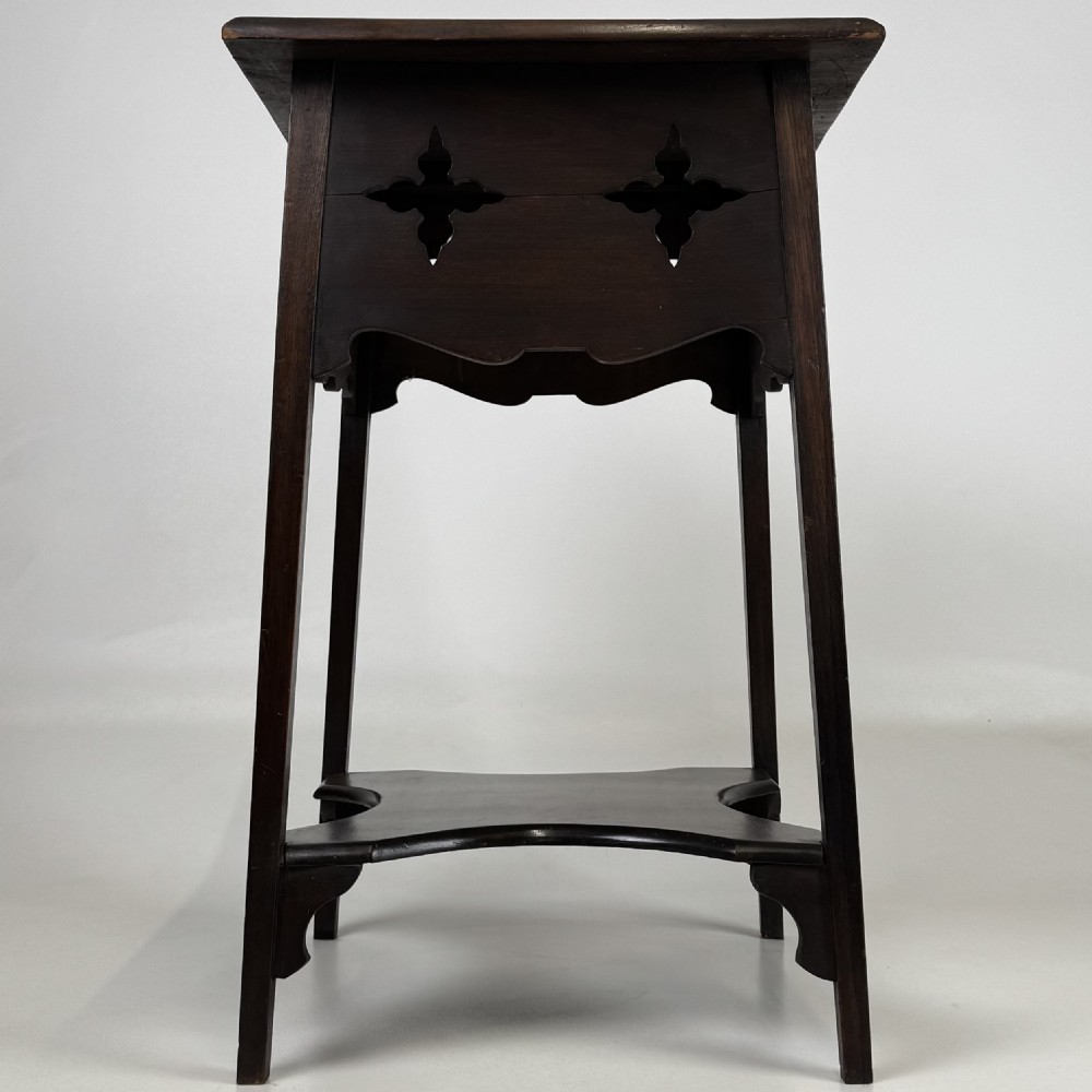  Antique 20th Century Side Table In Walnut  View III