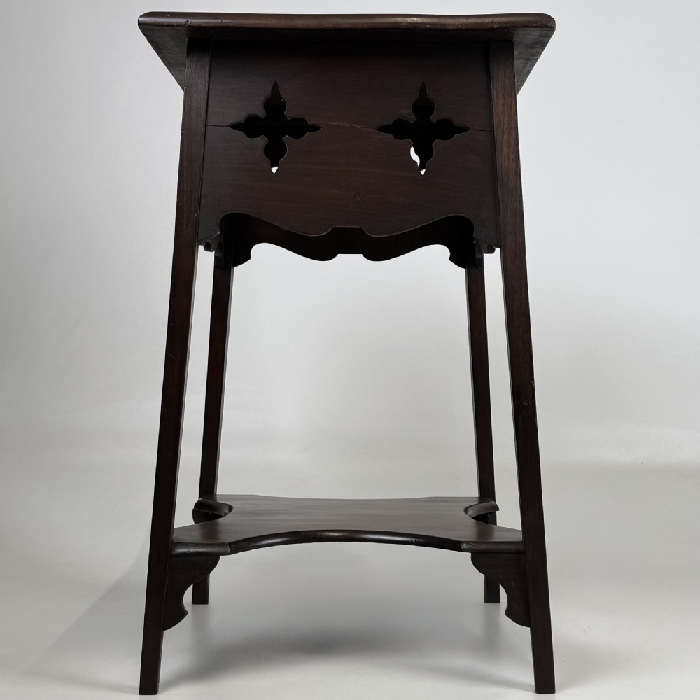  Antique 20th Century Side Table In Walnut  View VI