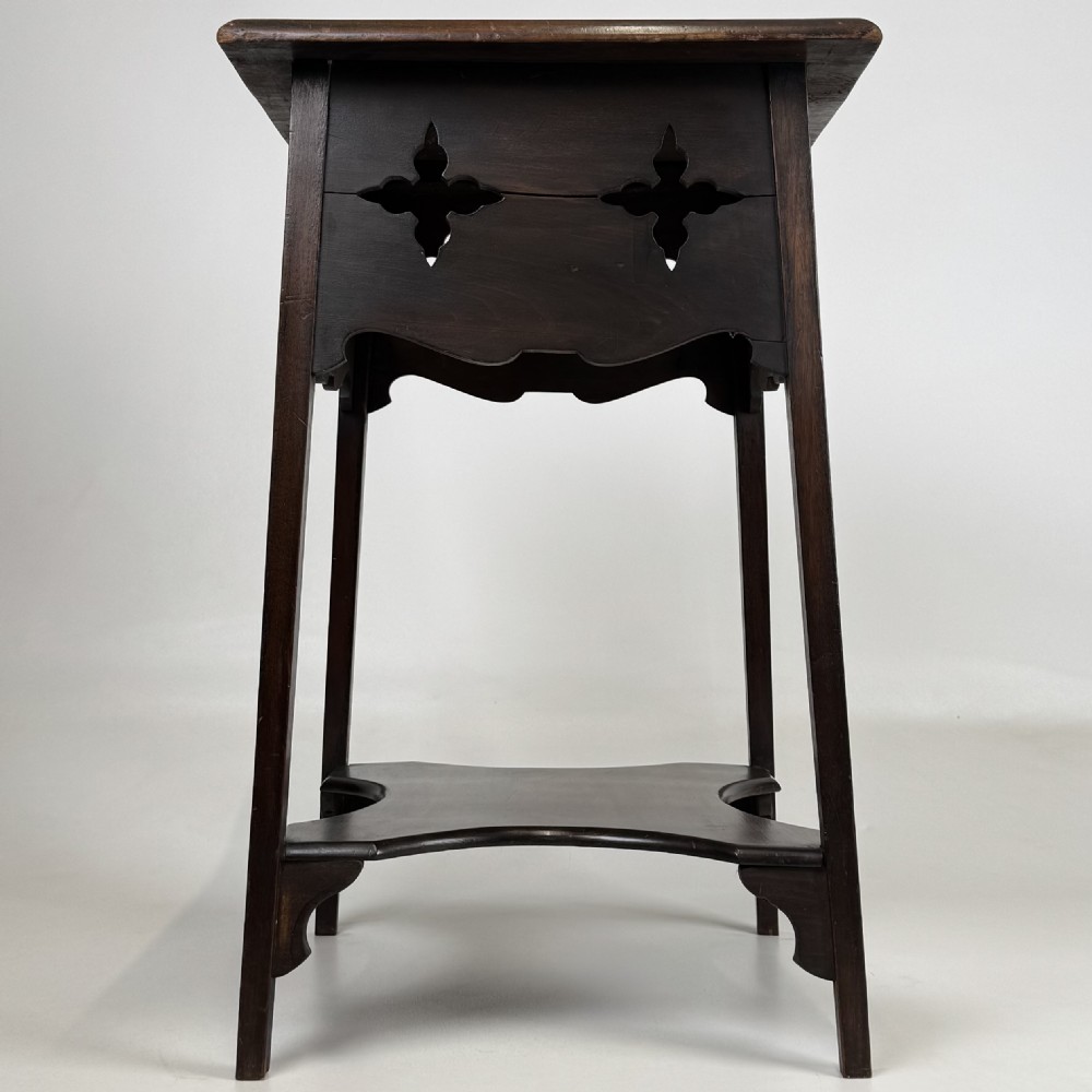  Antique 20th Century Side Table In Walnut  View VII