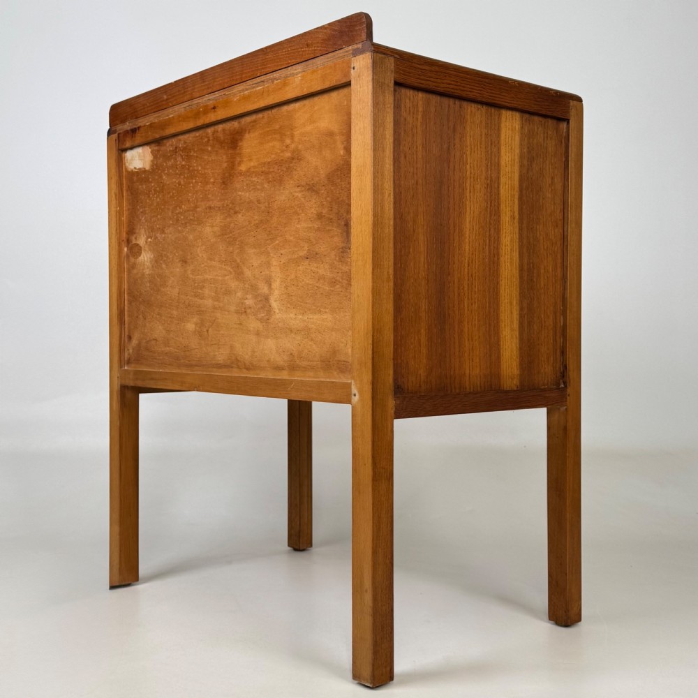  Antique 20th Century Small Golden Oak Chest Of Drawers  View VI