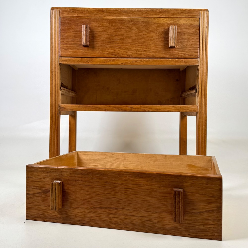  Antique 20th Century Small Golden Oak Chest Of Drawers  View X