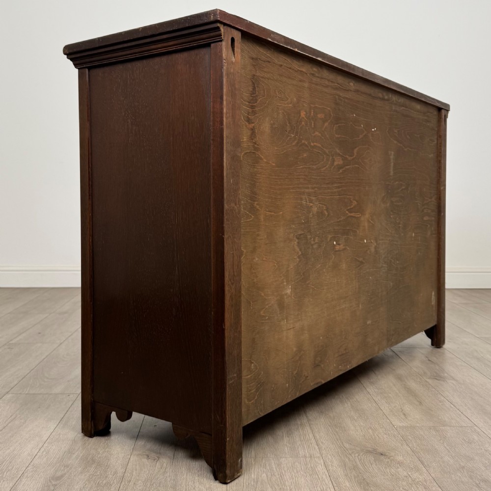  Antique 20th Century Good Quality Sideboard In Oak View V