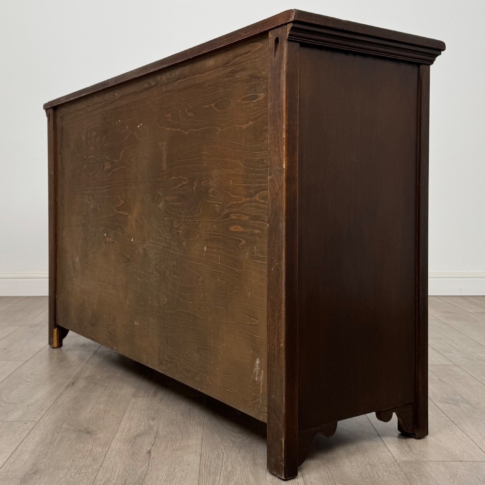  Antique 20th Century Good Quality Sideboard In Oak View VII