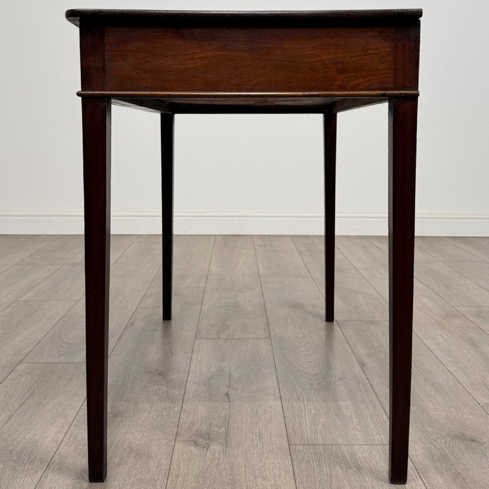 Antique 18th Century Good Quality Writing Table In Mahogany  View IV