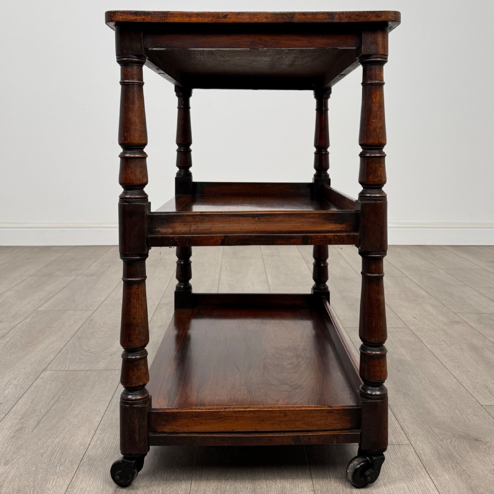 Antique 19th Century Small Victorian Buffet In Rosewood  View III