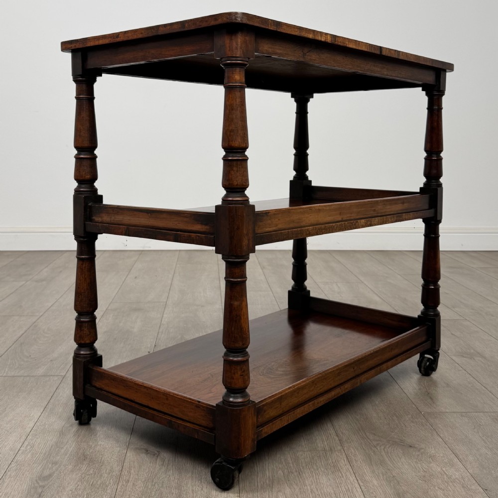Antique 19th Century Small Victorian Buffet In Rosewood  View IV