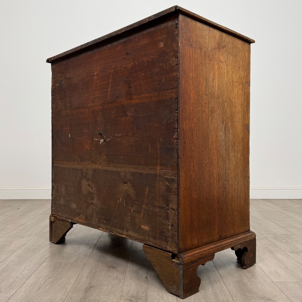 Antique 18th Century Georgian Chest Of Drawers In Oak  View VI