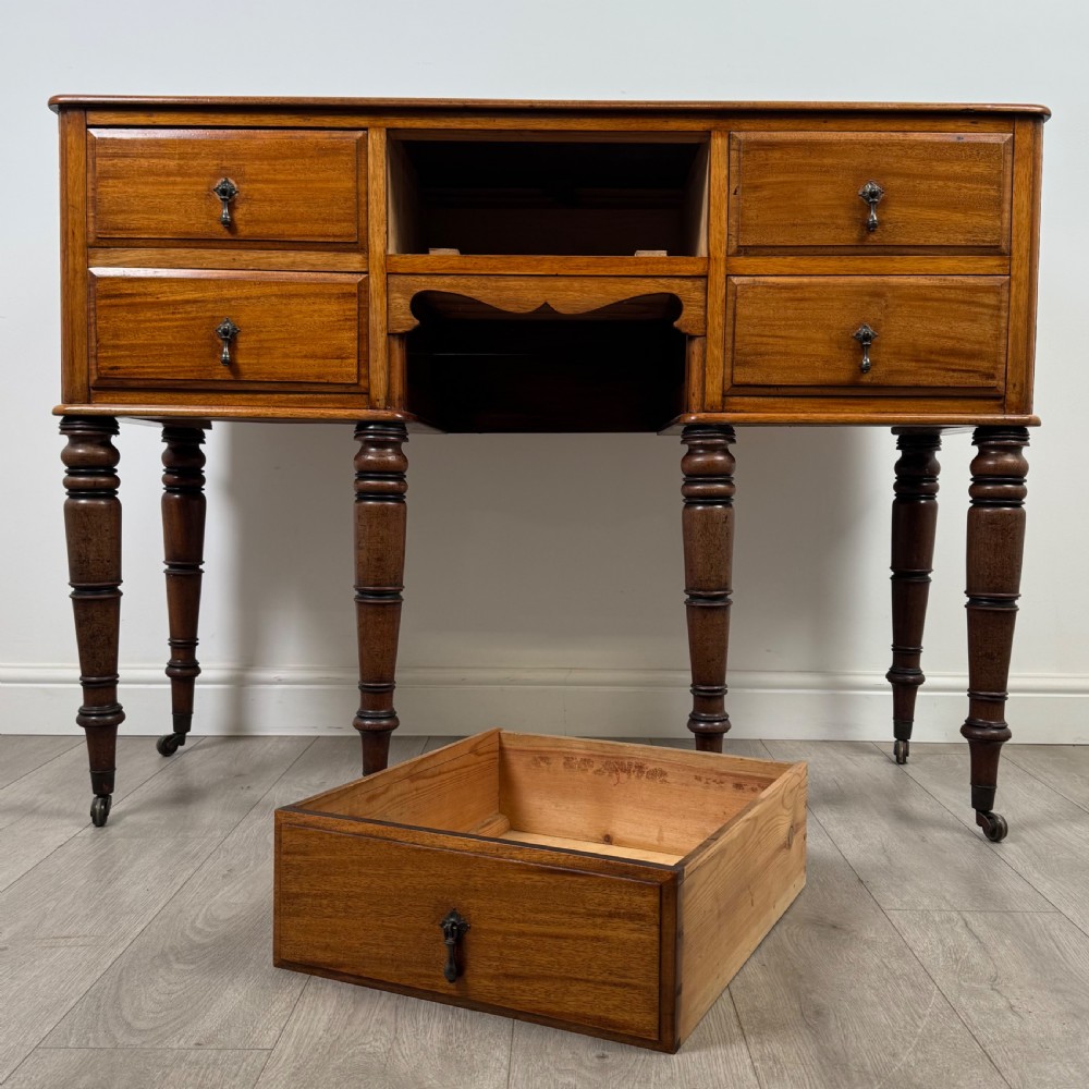 Antique 19th Century Victorian Sideboard In Walnut  View X