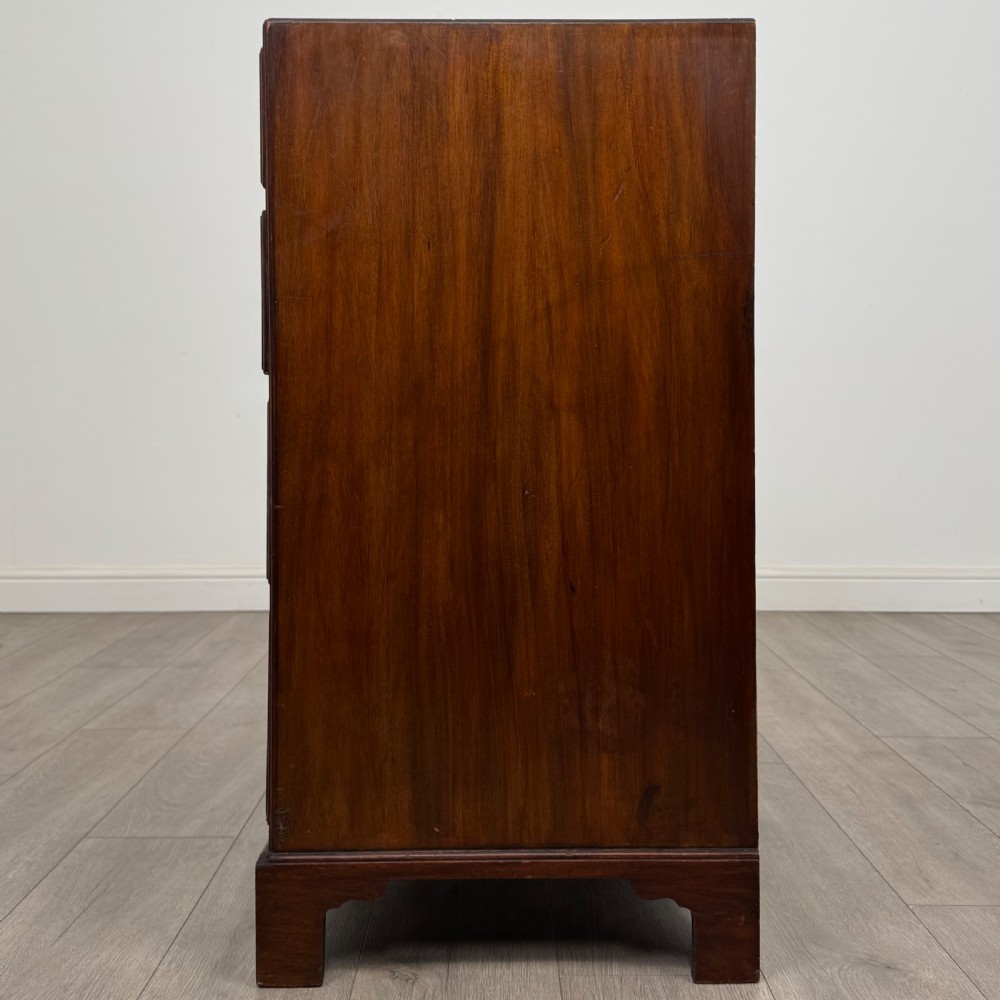 Antique 19th Century Georgian Style Chest Of Drawers In Mahogany  View III