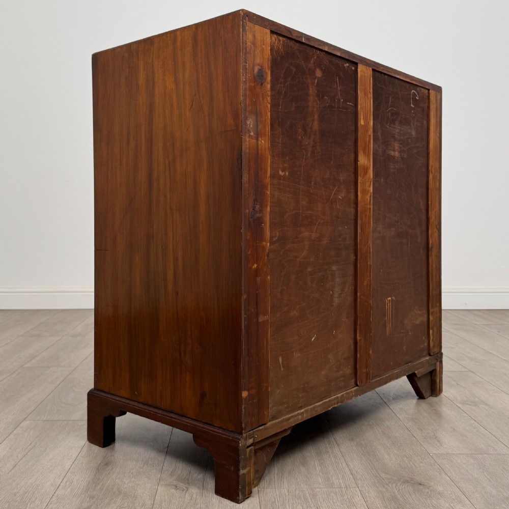 Antique 19th Century Georgian Style Chest Of Drawers In Mahogany  View IV