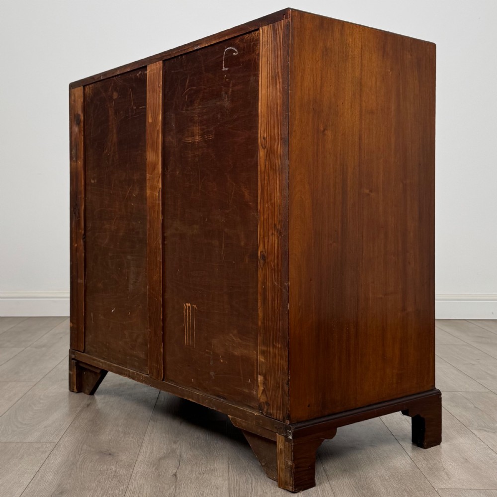 Antique 19th Century Georgian Style Chest Of Drawers In Mahogany  View VI