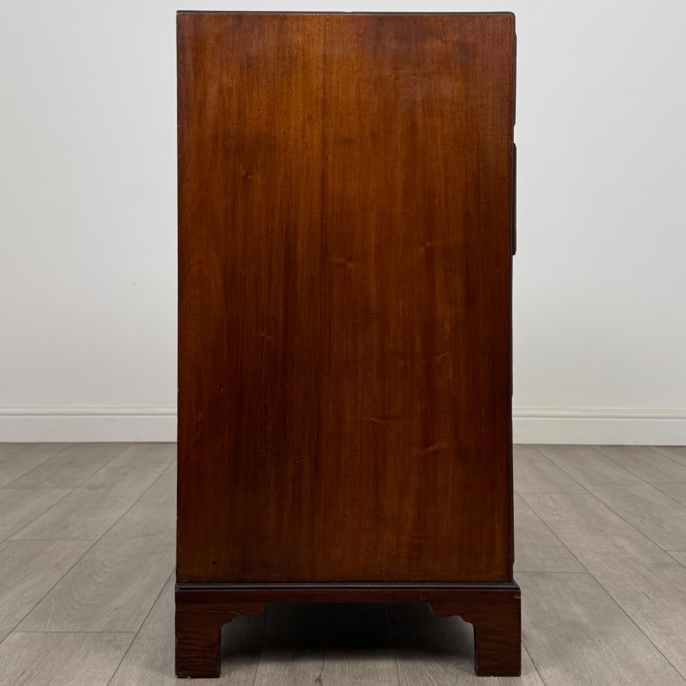 Antique 19th Century Georgian Style Chest Of Drawers In Mahogany  View VII