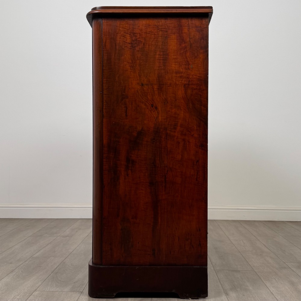  Antique 19th Century Victorian Mahogany Chest Of Drawers View III