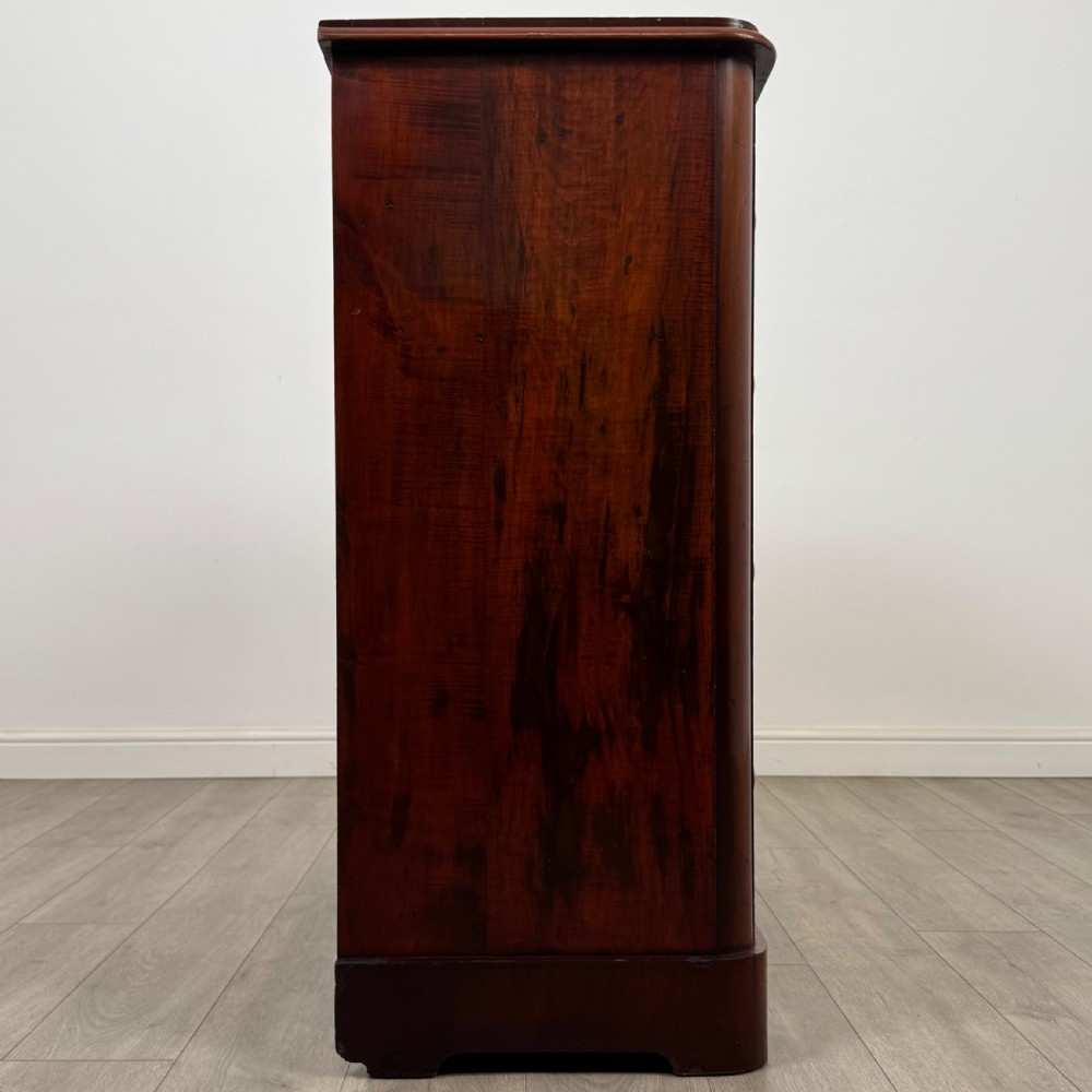  Antique 19th Century Victorian Mahogany Chest Of Drawers View VII