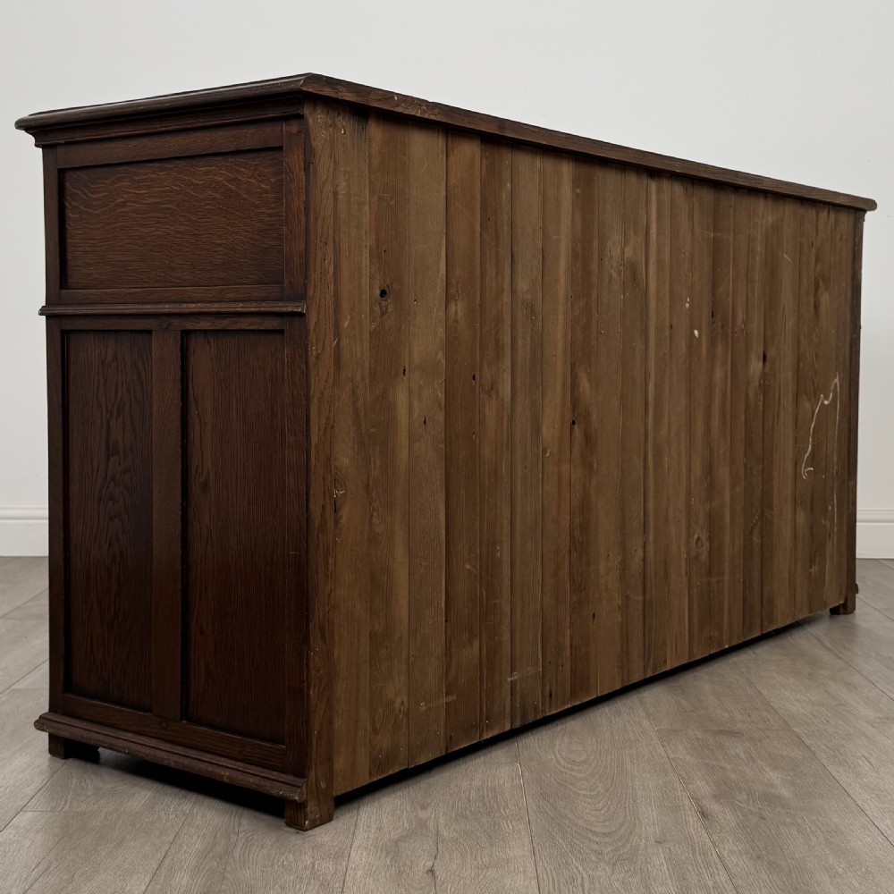  Antique 20th Century Fine Quality Sideboard In Oak View V