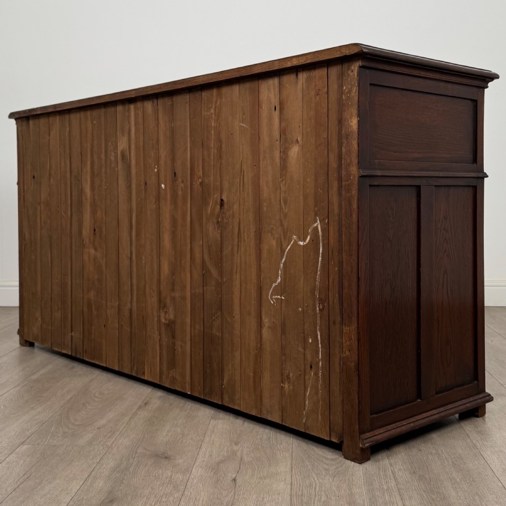  Antique 20th Century Fine Quality Sideboard In Oak View VII