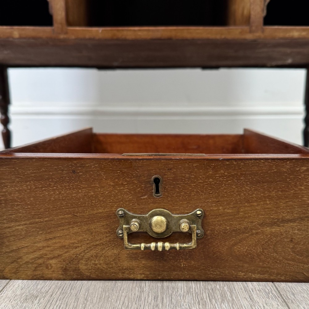  Antique 20th Century Liberty & Co Style Bureau In Walnut  View XIII