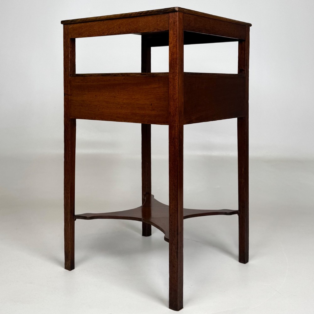 Antique 18th Century Small Georgian Side Table In Mahogany  View IV