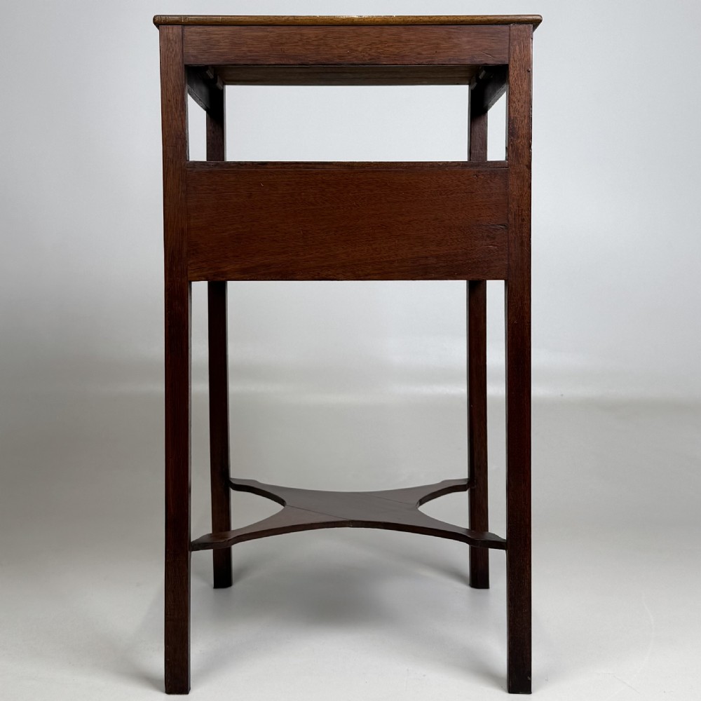 Antique 18th Century Small Georgian Side Table In Mahogany  View V