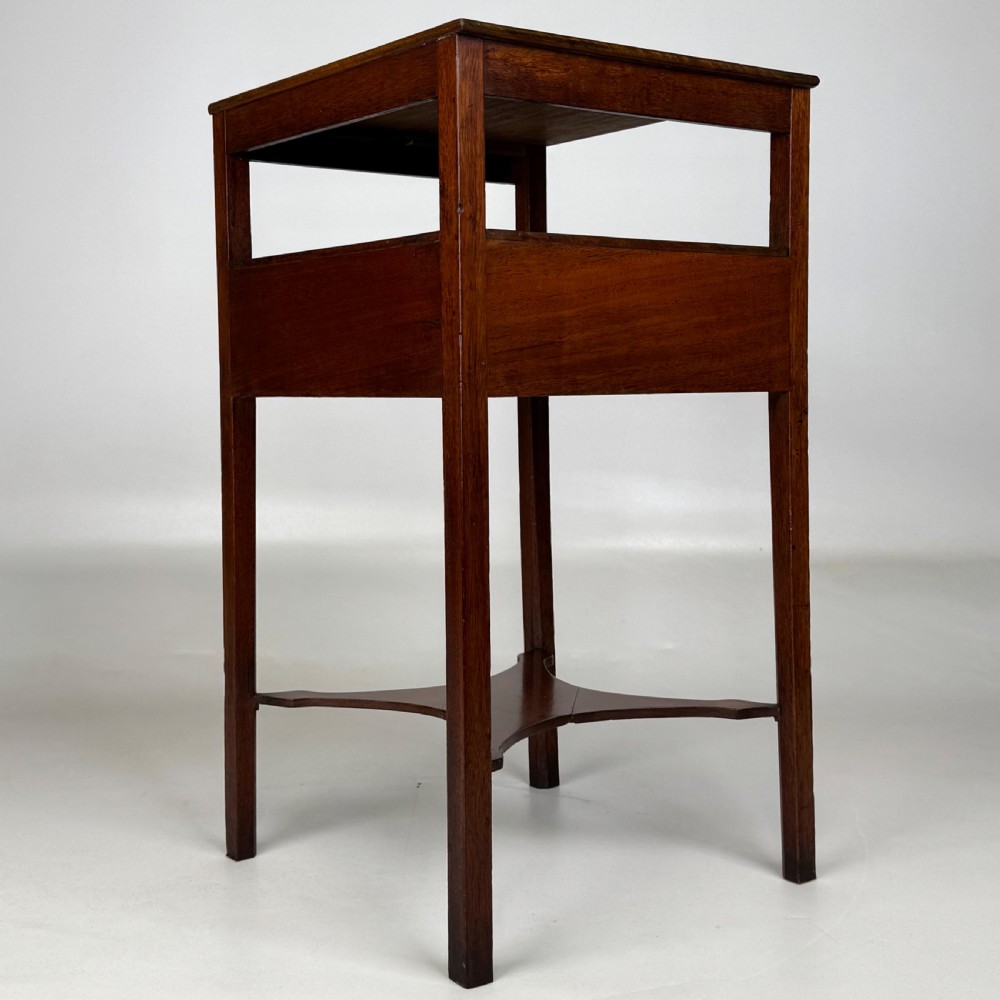 Antique 18th Century Small Georgian Side Table In Mahogany  View VI