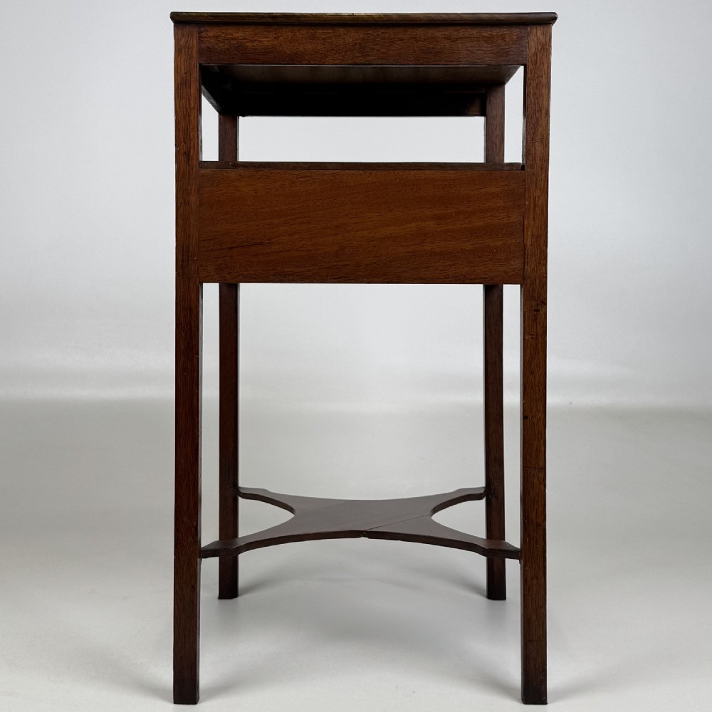 Antique 18th Century Small Georgian Side Table In Mahogany  View VII