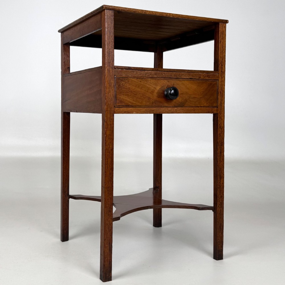 Antique 18th Century Small Georgian Side Table In Mahogany  View VIII