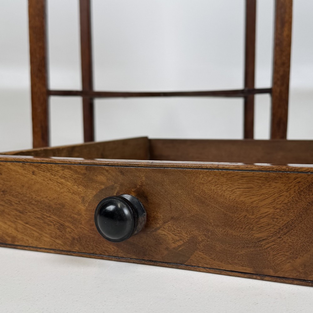 Antique 18th Century Small Georgian Side Table In Mahogany  View XI