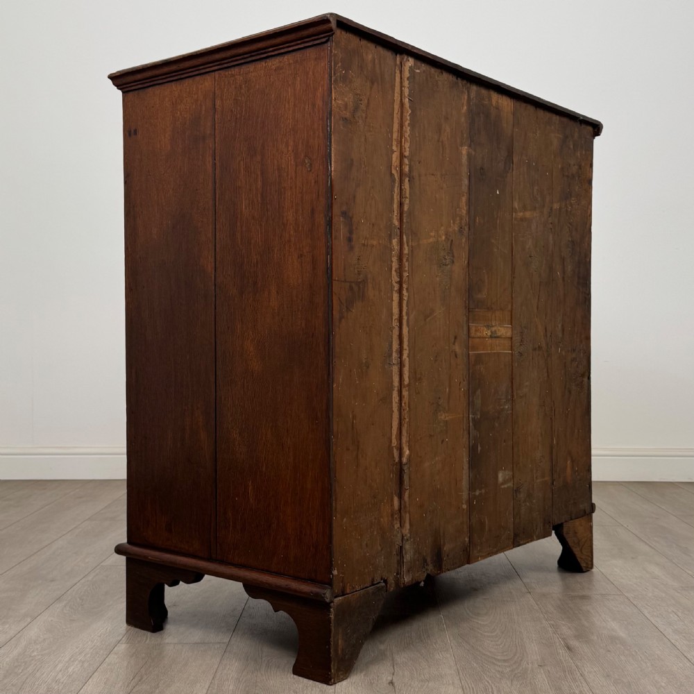 Antique 18th Century Georgian Chest Of Drawers In Oak View IV