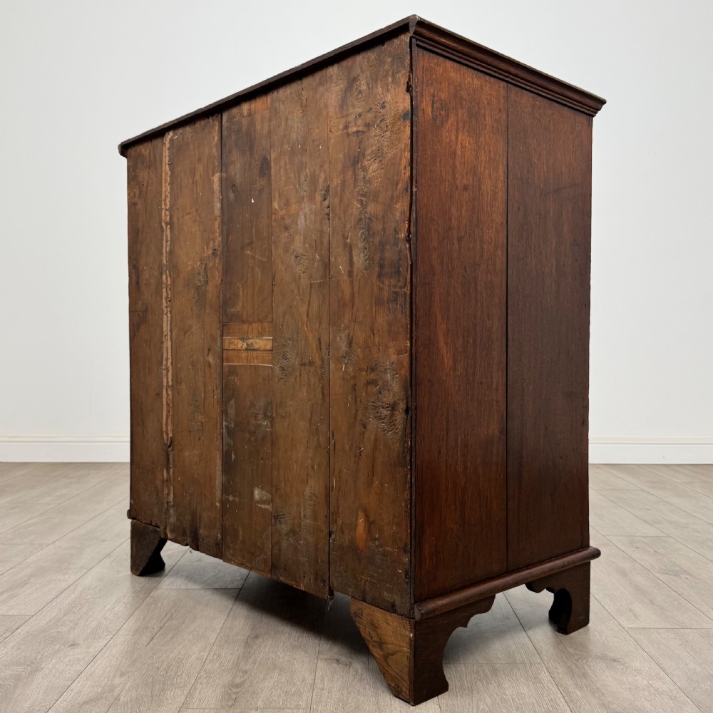 Antique 18th Century Georgian Chest Of Drawers In Oak View VI