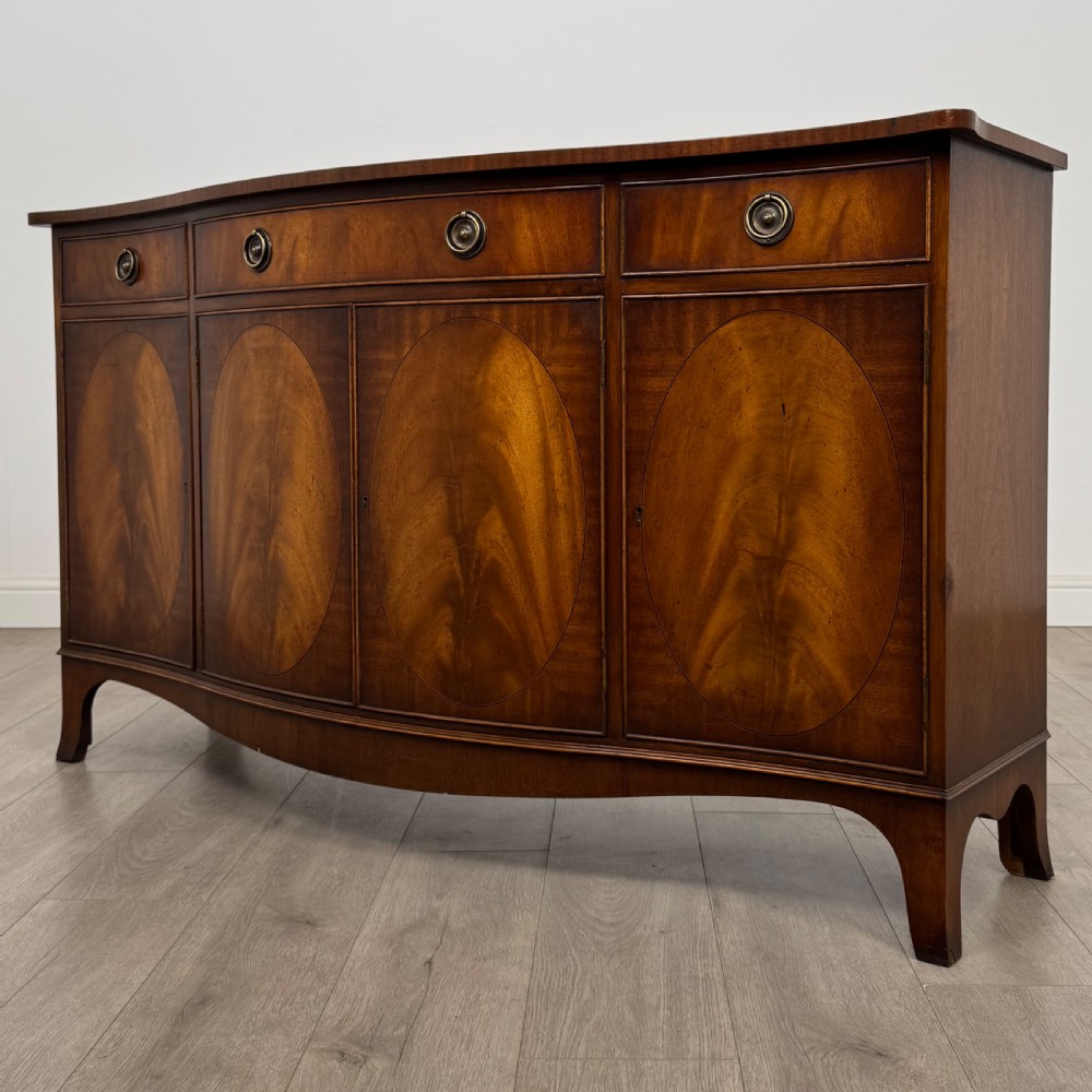 Antique 20th Century Good Quality Sideboard In Mahogany  View III