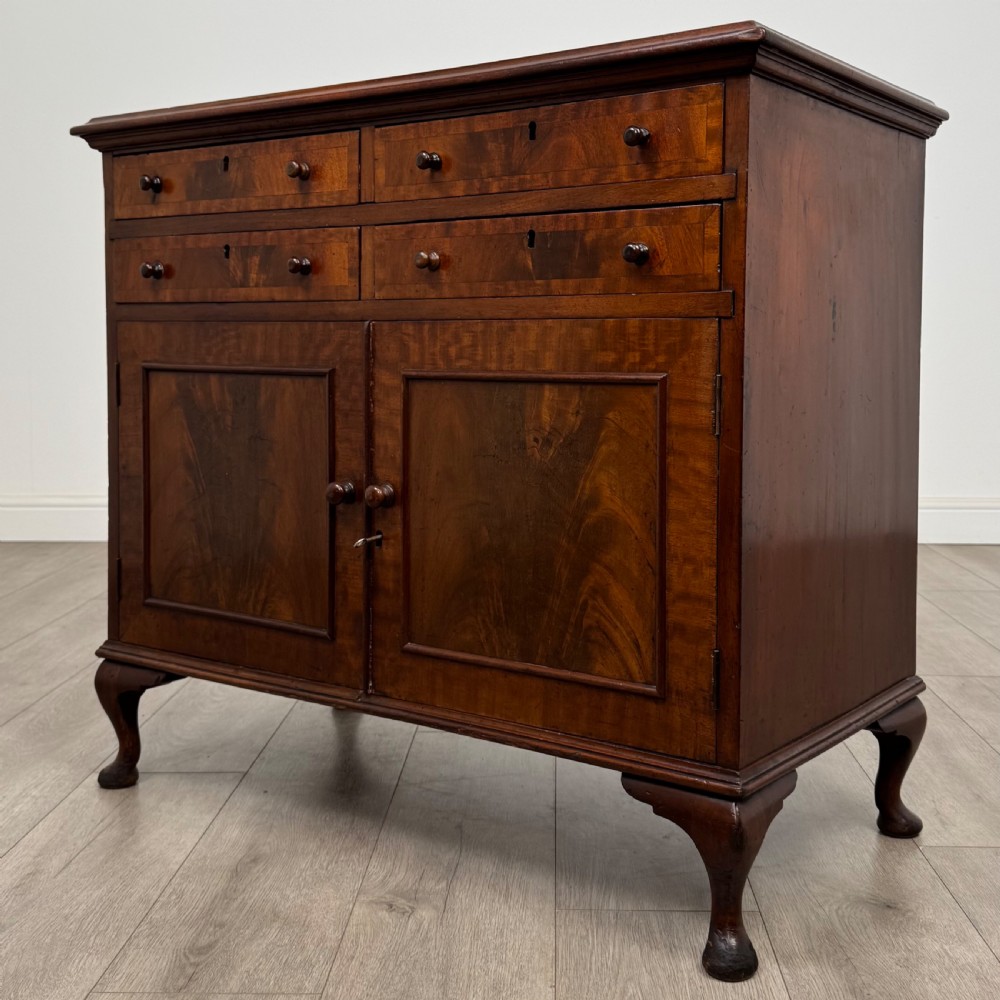 Antique 20th Century Edwardian Cupboard In Mahogany  View III