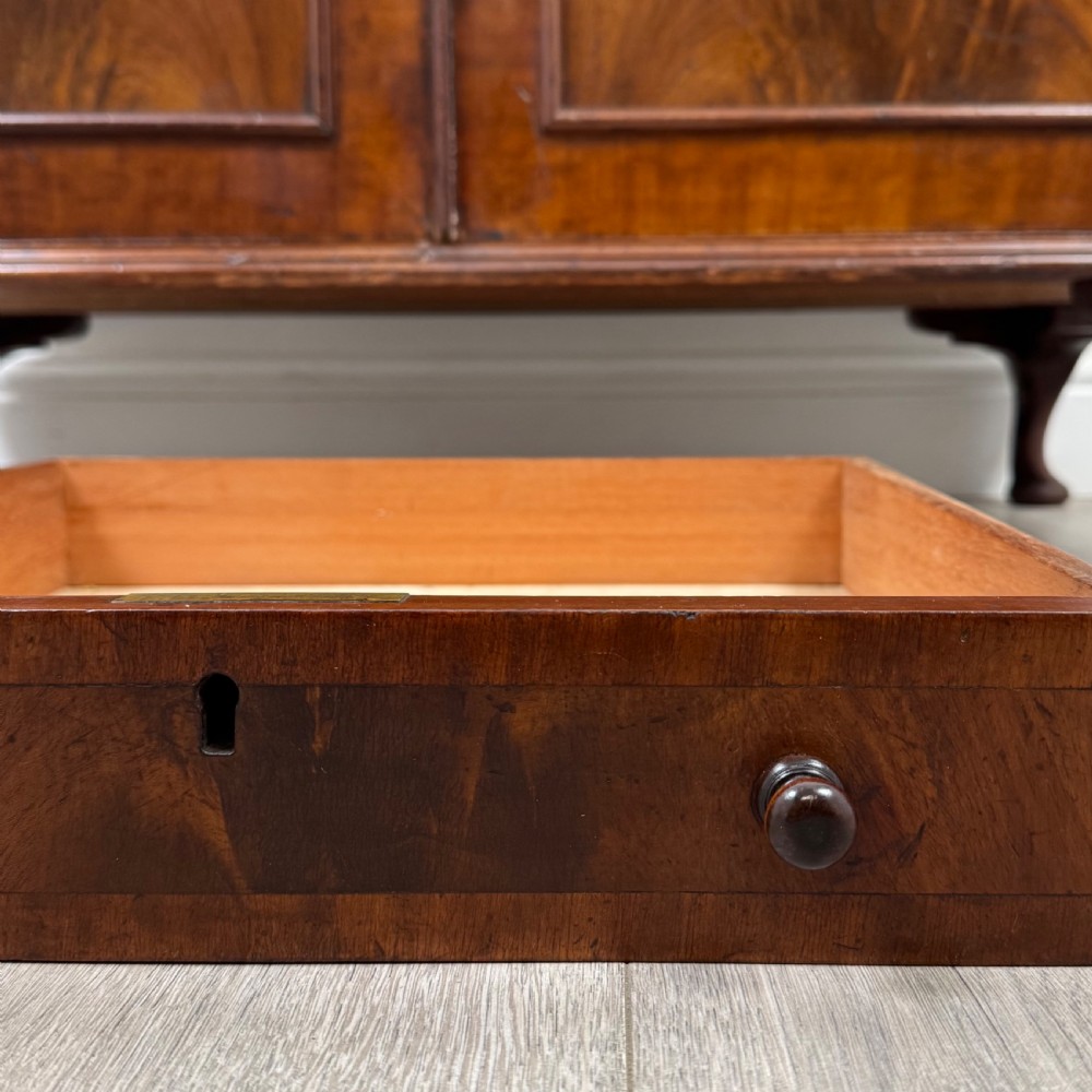 Antique 20th Century Edwardian Cupboard In Mahogany  View XII