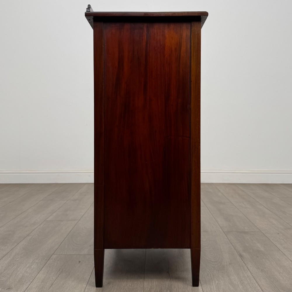 Antique 20th Century Inlaid Edwardian Cupboard In Mahogany View VIII