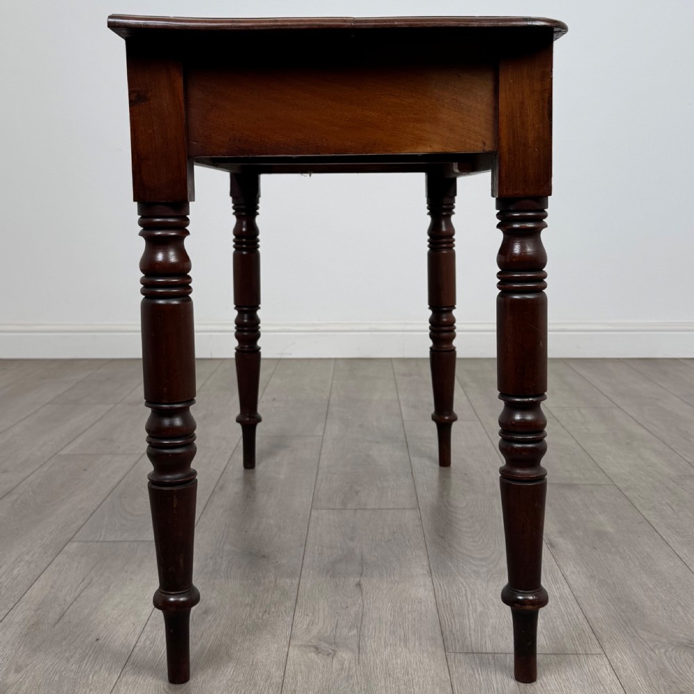  Antique 19th Century Victorian Writing Table In Mahogany  View VII