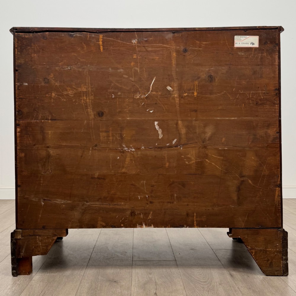 Antique 18th Century Georgian Mahogany Chest Of Drawers  View V