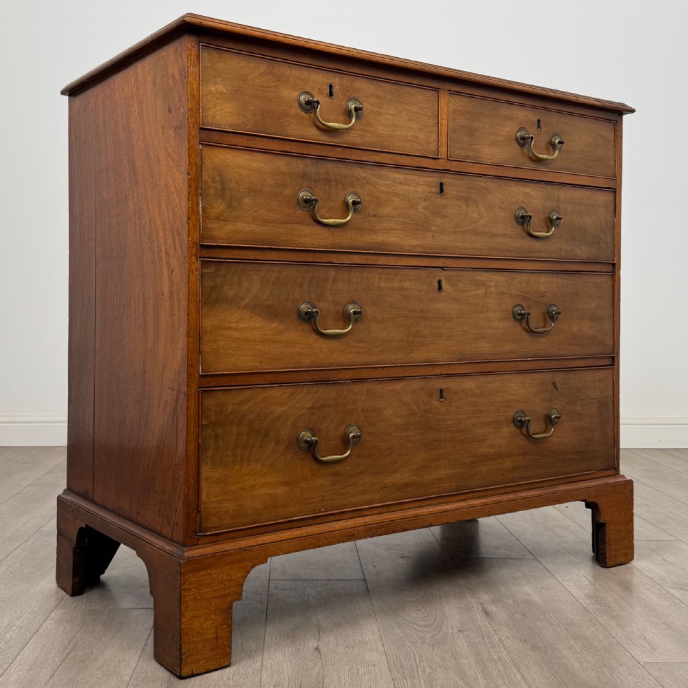 Antique 18th Century Georgian Mahogany Chest Of Drawers  View VIII