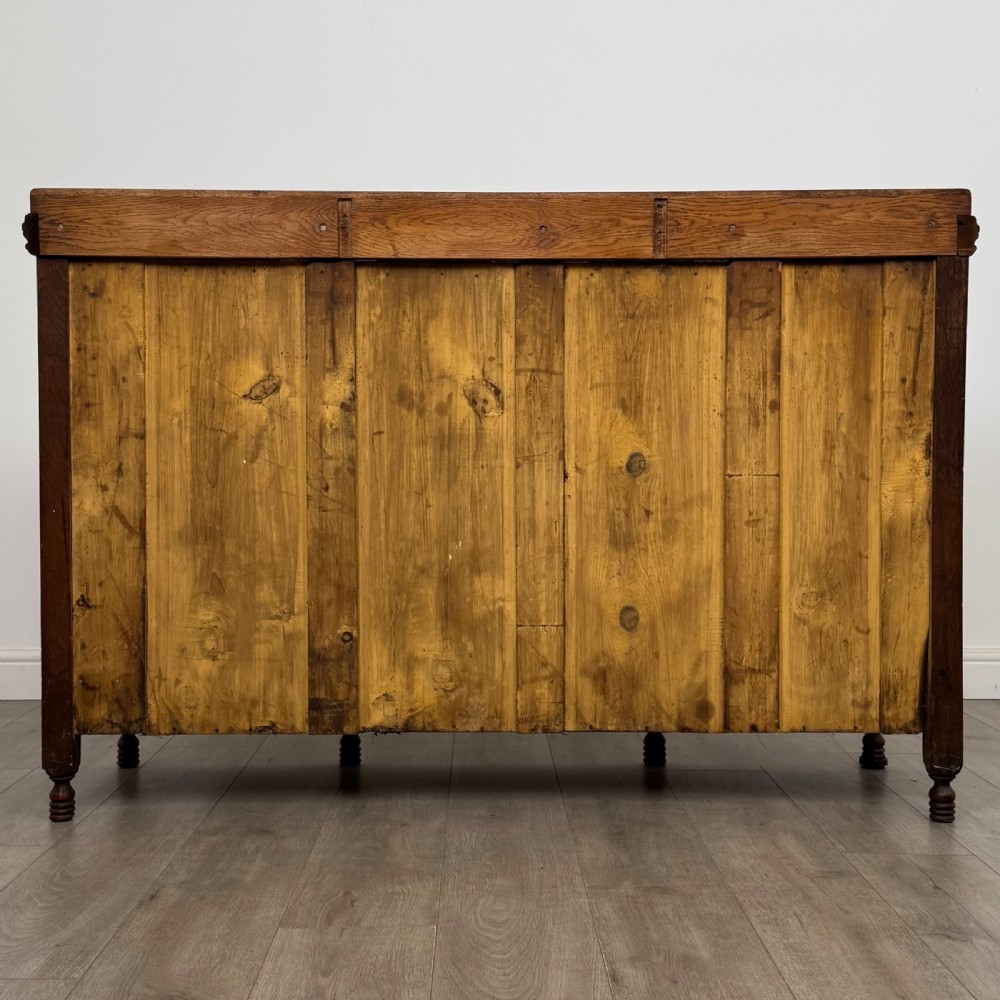 Antique 19th Century Fine Quality Sideboard In Golden Oak View VI