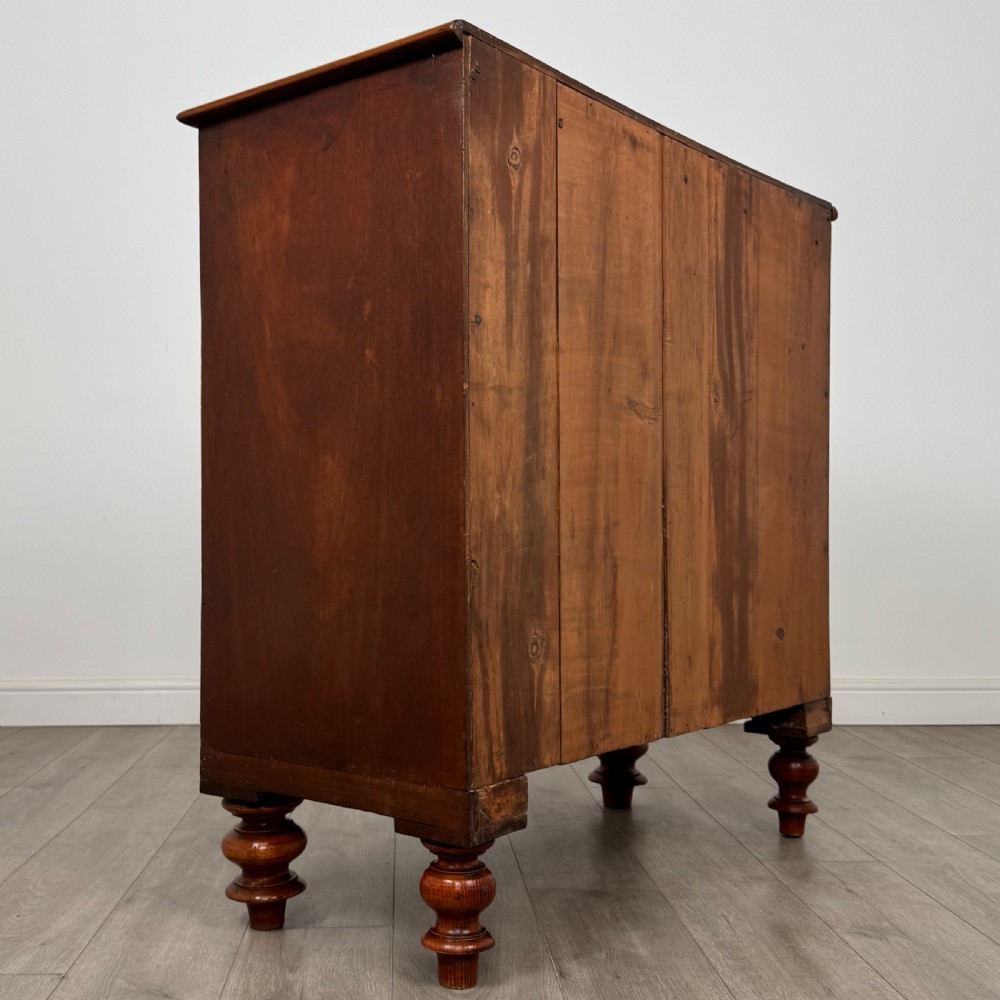 Antique 19th Century Victorian Mahogany Chest Of Drawers  View IV