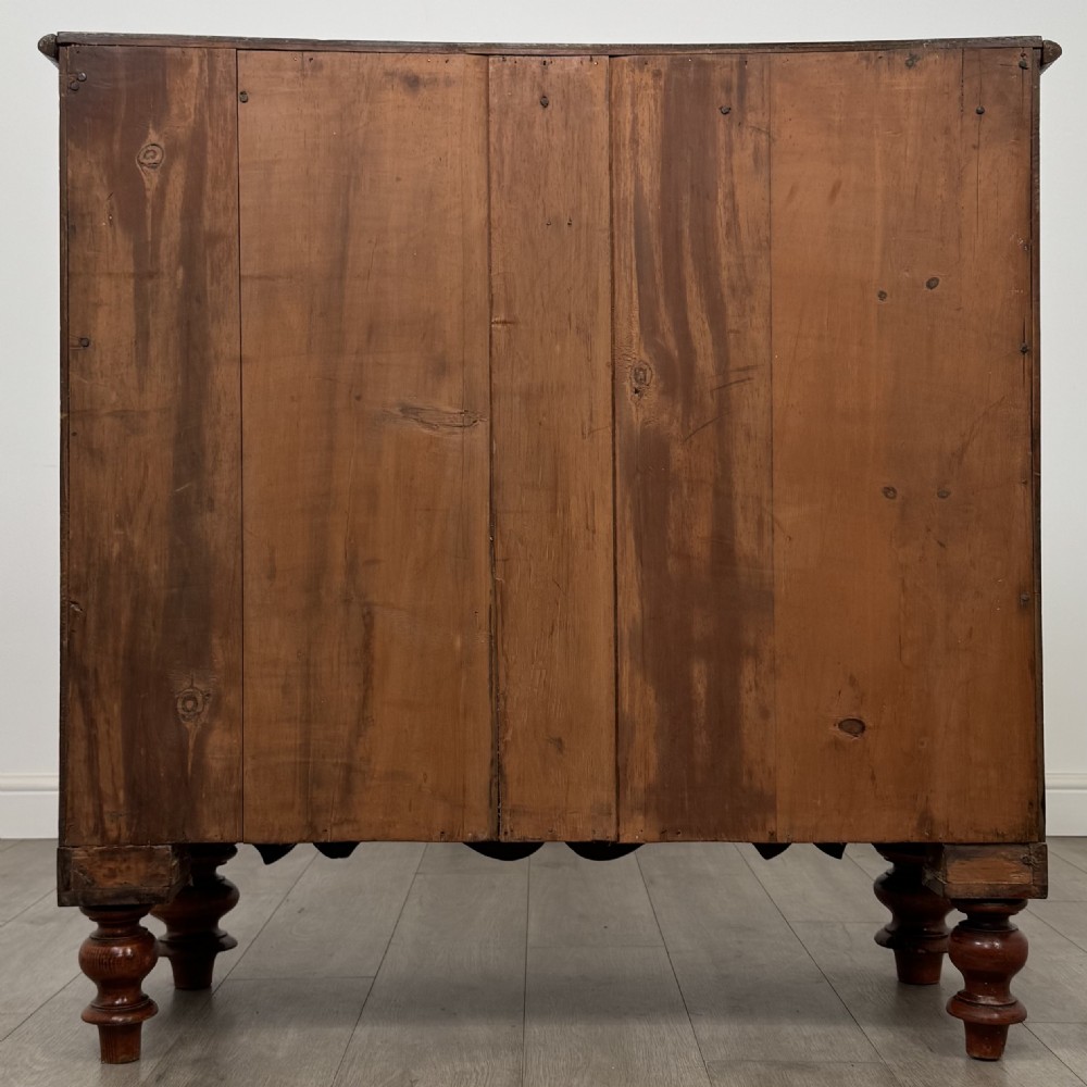 Antique 19th Century Victorian Mahogany Chest Of Drawers  View V