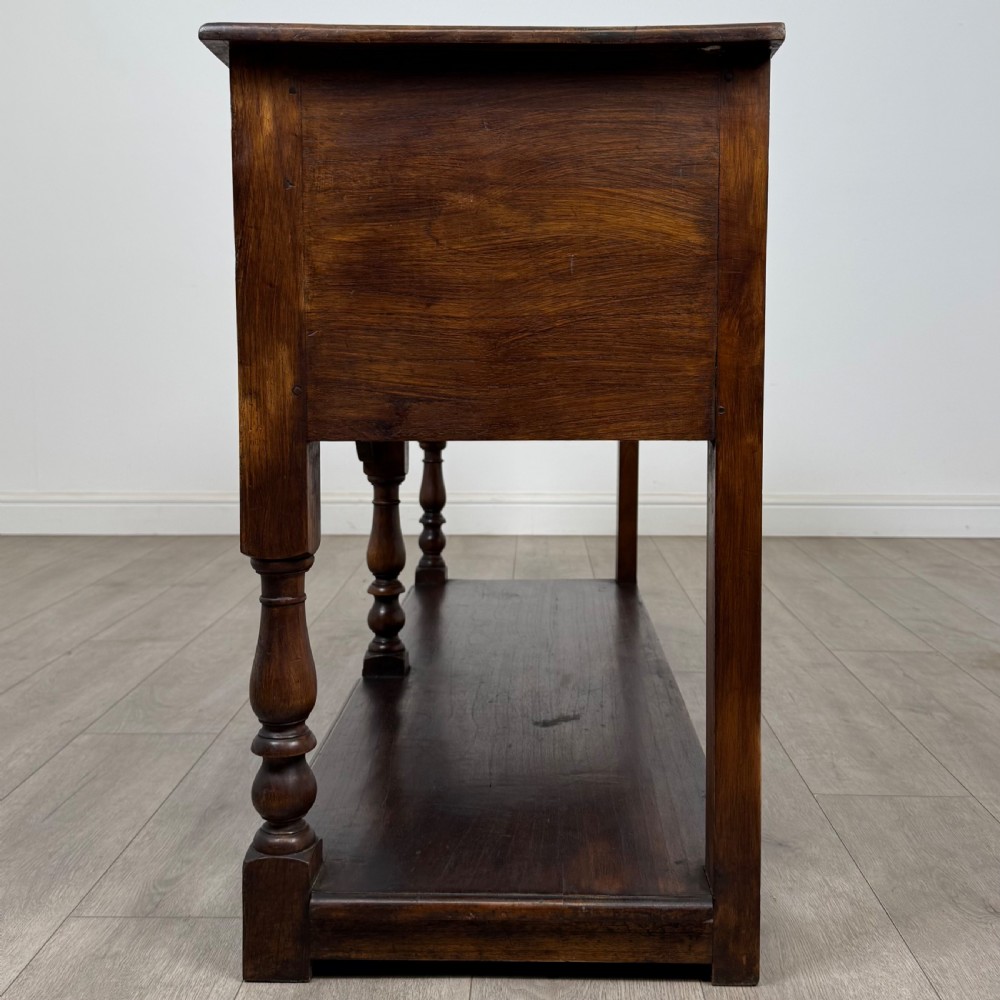  Antique 20th Century Good Quality Dresser Base In Walnut View III
