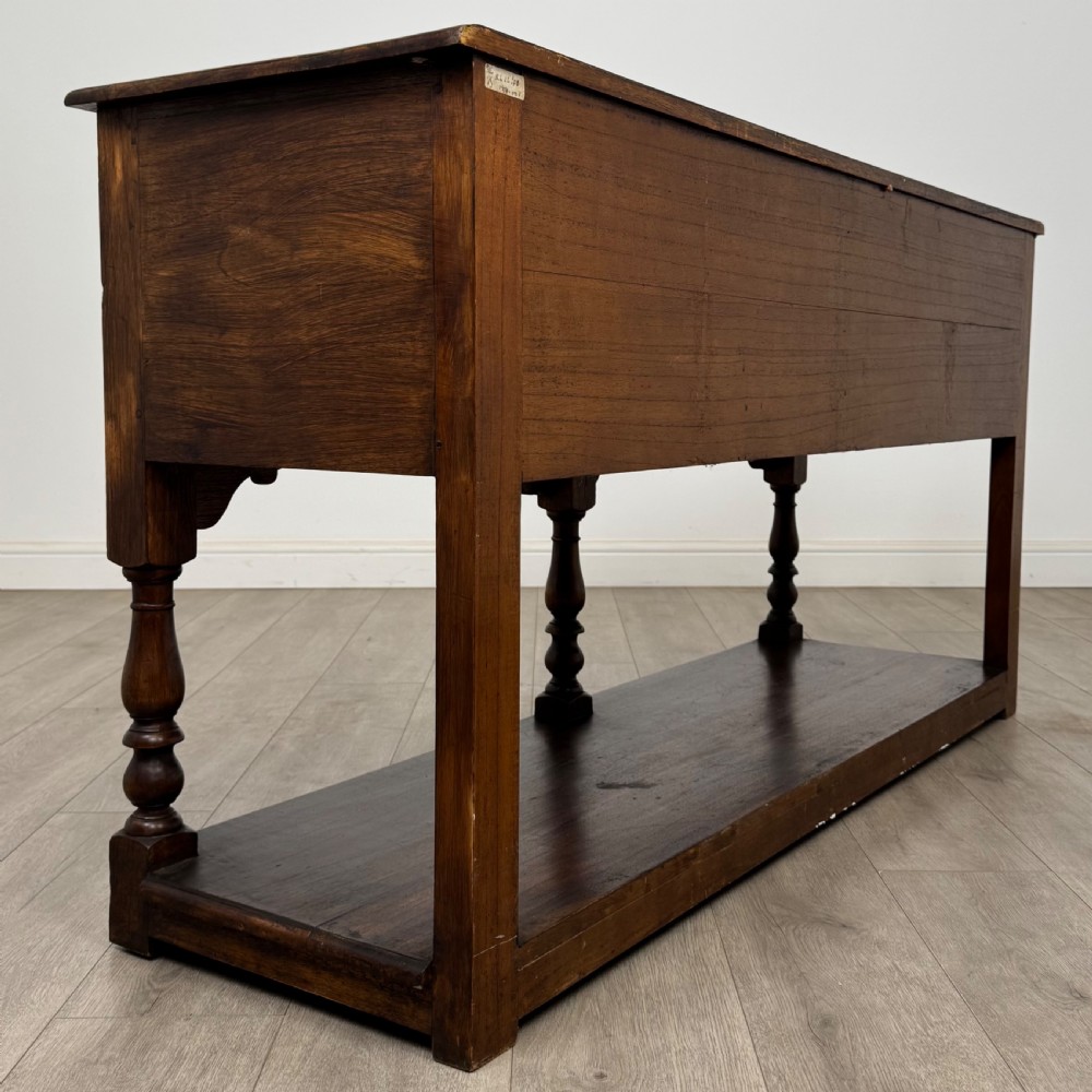  Antique 20th Century Good Quality Dresser Base In Walnut View IV