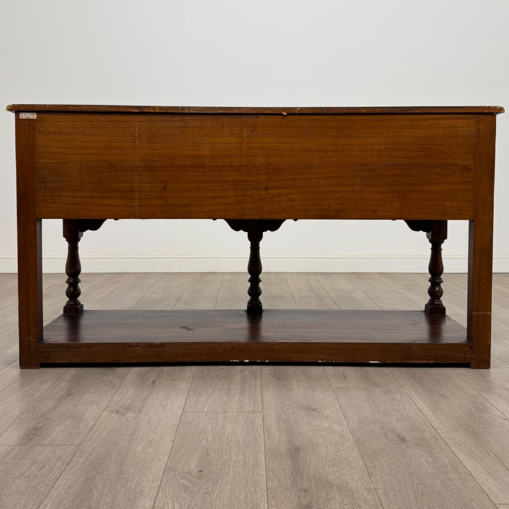  Antique 20th Century Good Quality Dresser Base In Walnut View V