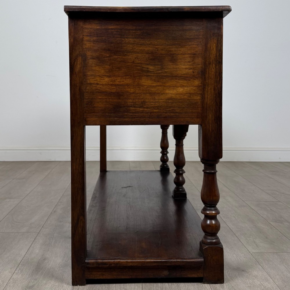  Antique 20th Century Good Quality Dresser Base In Walnut View VII