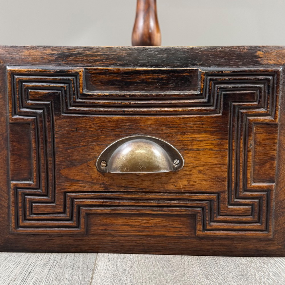 Antique 20th Century Good Quality Dresser Base In Walnut View XI